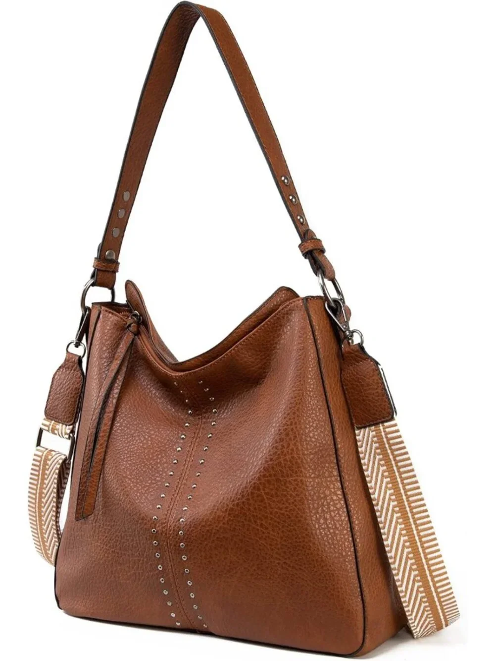 Stylish Hobo Bag for Women | Top Handle Satchel Shoulder Purse & Bucket Handbag